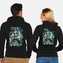 Wrath Of The Dragon-unisex zip-up sweatshirt-Diego Oliver