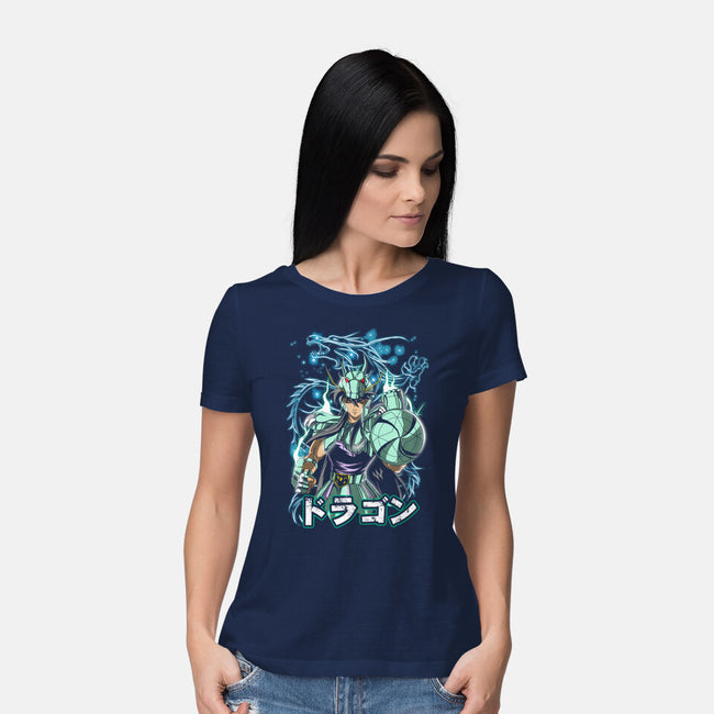 Wrath Of The Dragon-womens basic tee-Diego Oliver