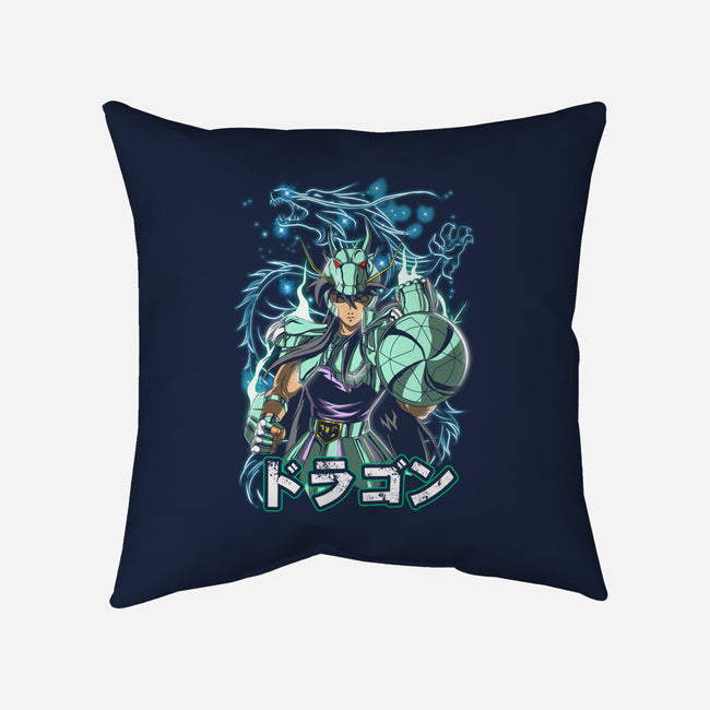 Wrath Of The Dragon-none removable cover w insert throw pillow-Diego Oliver