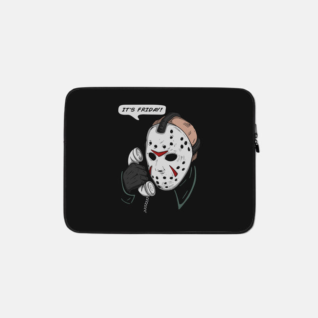 Thank God It's Friday-none zippered laptop sleeve-Melonseta