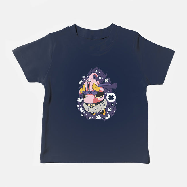 Majin Boo Cartoon-baby basic tee-ElMattew