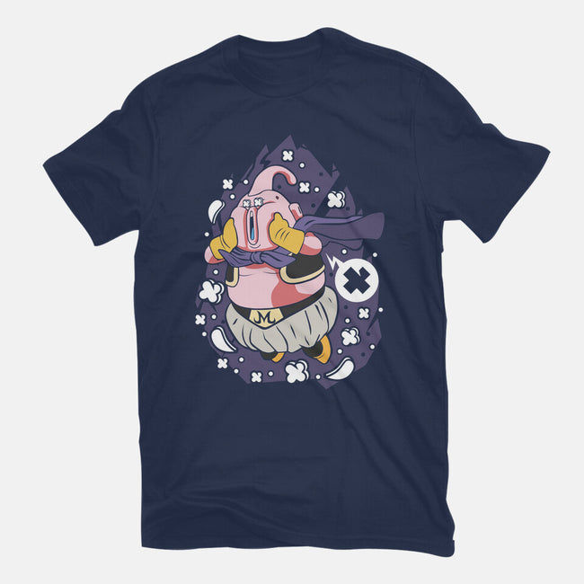 Majin Boo Cartoon-womens basic tee-ElMattew