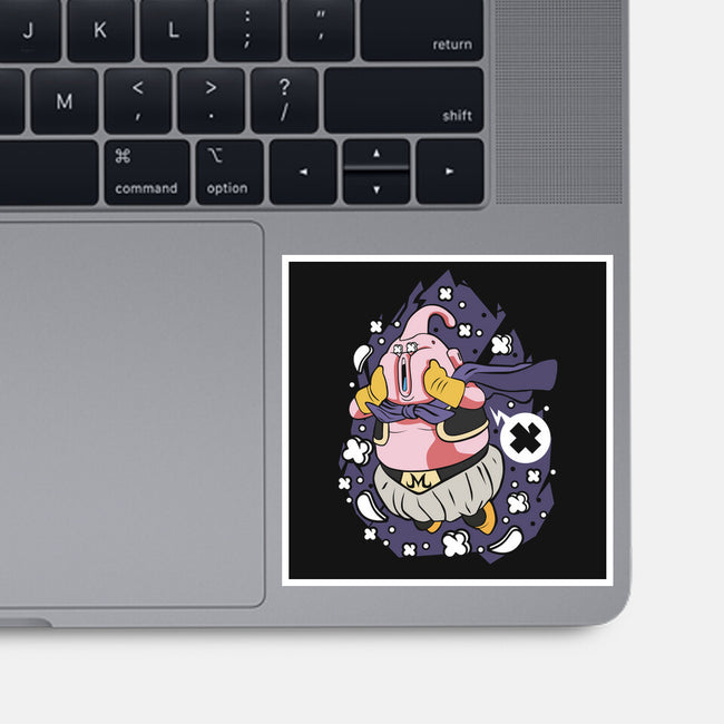 Majin Boo Cartoon-none glossy sticker-ElMattew