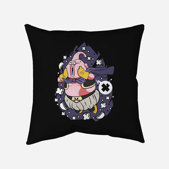 Majin Boo Cartoon-none removable cover w insert throw pillow-ElMattew