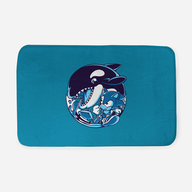 Orca Attack-none memory foam bath mat-estudiofitas