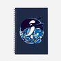 Orca Attack-none dot grid notebook-estudiofitas