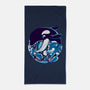 Orca Attack-none beach towel-estudiofitas
