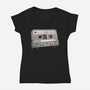 Play This-womens v-neck tee-zawitees