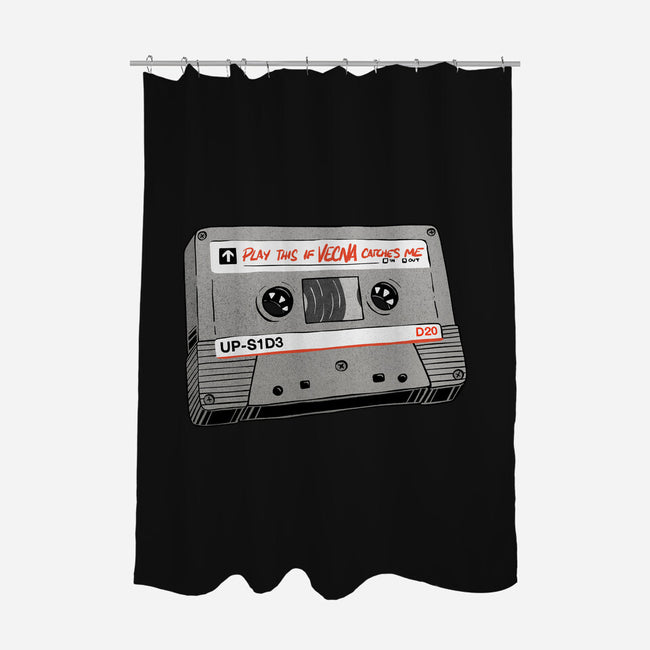 Play This-none polyester shower curtain-zawitees