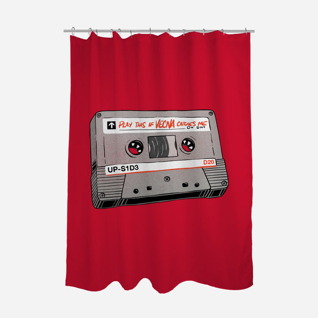 Play This-none polyester shower curtain-zawitees