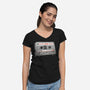 Play This-womens v-neck tee-zawitees