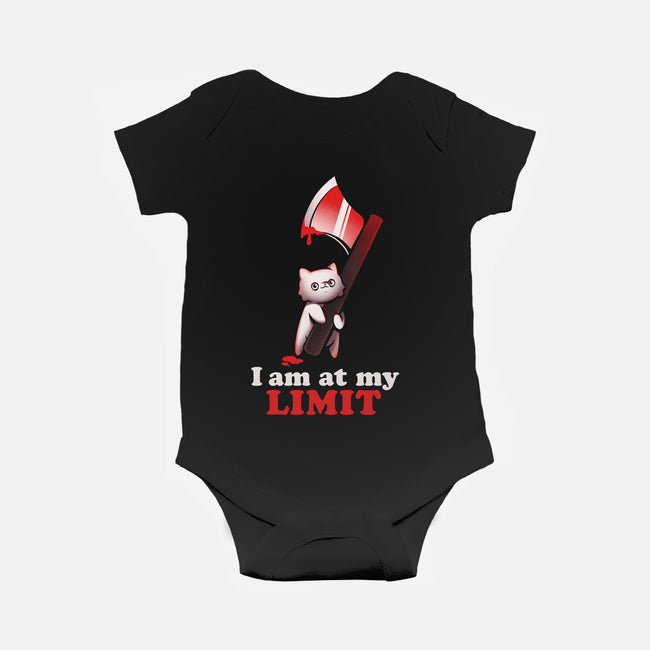 At My Limit-baby basic onesie-eduely