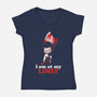 At My Limit-womens v-neck tee-eduely