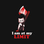 At My Limit-none removable cover w insert throw pillow-eduely