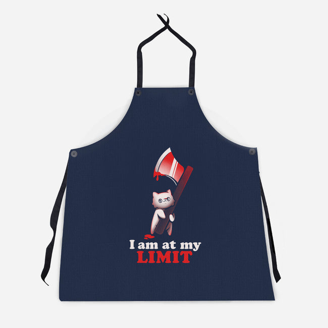 At My Limit-unisex kitchen apron-eduely