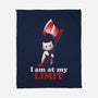 At My Limit-none fleece blanket-eduely