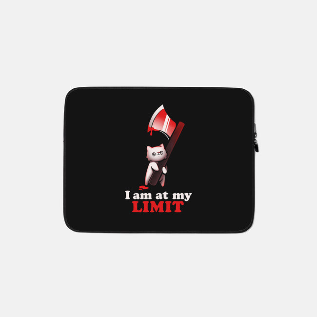 At My Limit-none zippered laptop sleeve-eduely