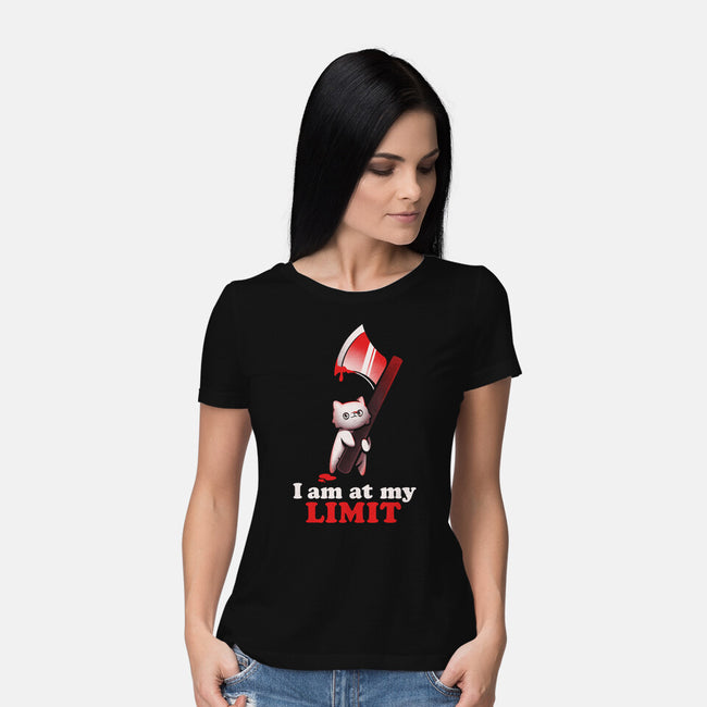 At My Limit-womens basic tee-eduely