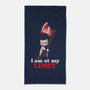 At My Limit-none beach towel-eduely