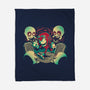Pumpkin Hill-none fleece blanket-Gazo1a
