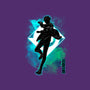Cosmic Male Spy-none removable cover w insert throw pillow-fanfreak1