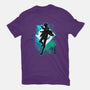 Cosmic Male Spy-womens fitted tee-fanfreak1
