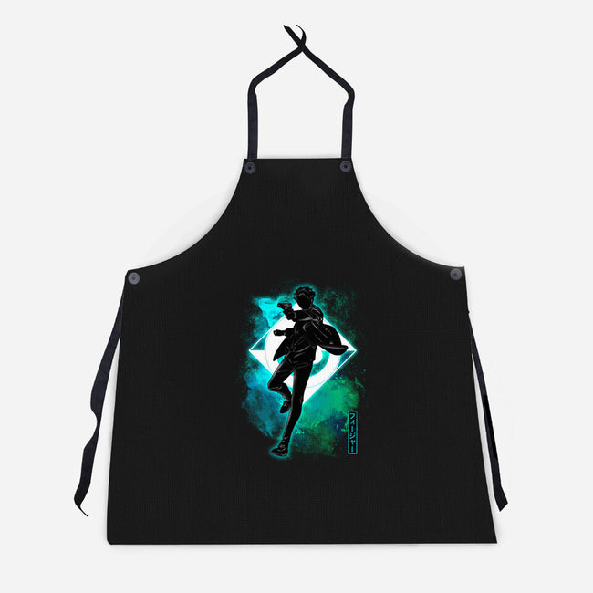 Cosmic Male Spy-unisex kitchen apron-fanfreak1