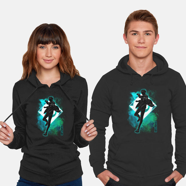 Cosmic Male Spy-unisex pullover sweatshirt-fanfreak1