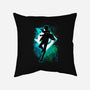 Cosmic Male Spy-none removable cover w insert throw pillow-fanfreak1