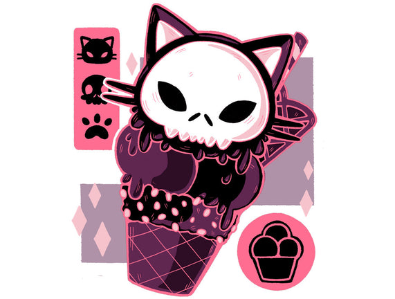 Skull Kitty Cream