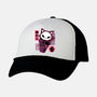 Skull Kitty Cream-unisex trucker hat-xMorfina