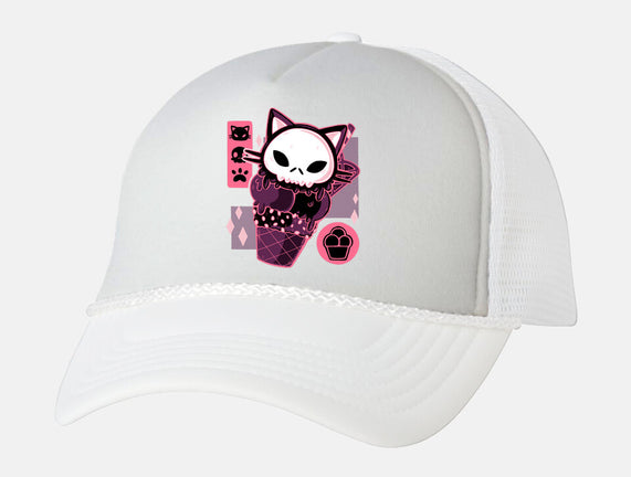 Skull Kitty Cream