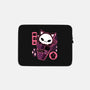 Skull Kitty Cream-none zippered laptop sleeve-xMorfina