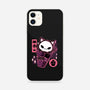 Skull Kitty Cream-iphone snap phone case-xMorfina