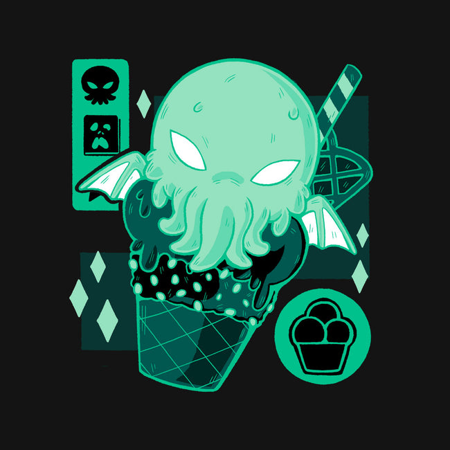 Cthulhu Cream-baby basic tee-xMorfina