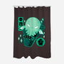 Cthulhu Cream-none polyester shower curtain-xMorfina