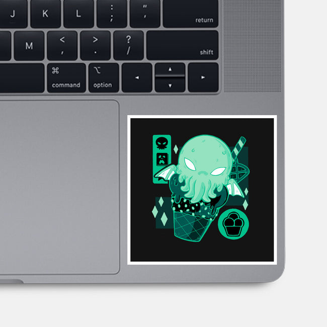 Cthulhu Cream-none glossy sticker-xMorfina