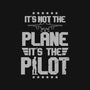 It's Not The Plane-unisex basic tee-Boggs Nicolas