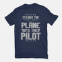 It's Not The Plane-womens basic tee-Boggs Nicolas