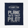 It's Not The Plane-none fleece blanket-Boggs Nicolas