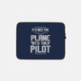 It's Not The Plane-none zippered laptop sleeve-Boggs Nicolas