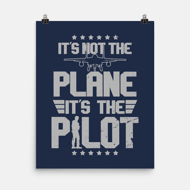 It's Not The Plane-none matte poster-Boggs Nicolas