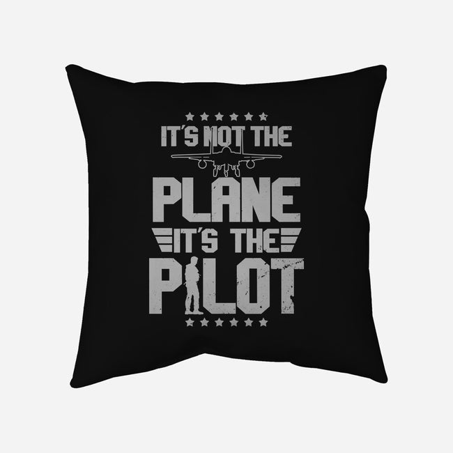 It's Not The Plane-none removable cover w insert throw pillow-Boggs Nicolas