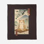 Zen Neko-none fleece blanket-vp021