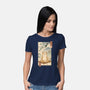 Zen Neko-womens basic tee-vp021