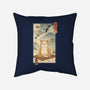Zen Neko-none removable cover w insert throw pillow-vp021