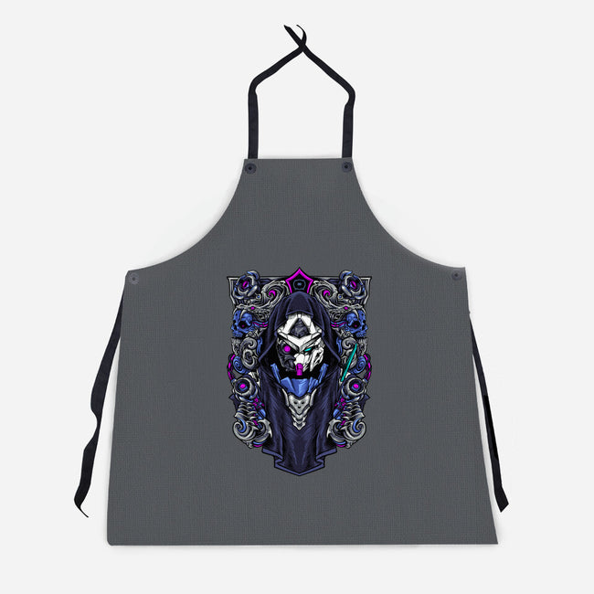 Exia Battle Damage-unisex kitchen apron-spoilerinc