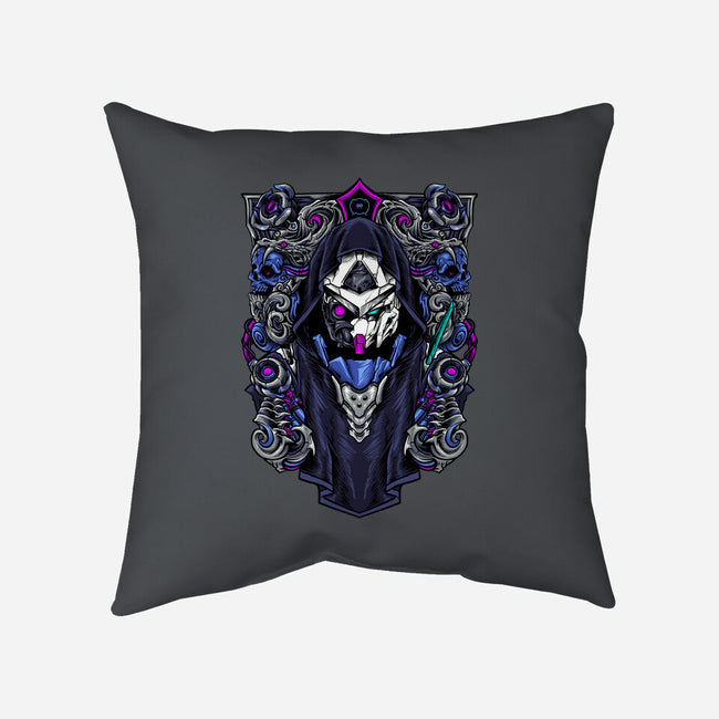 Exia Battle Damage-none removable cover w insert throw pillow-spoilerinc