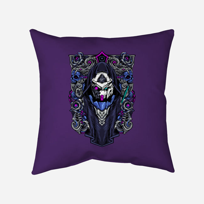 Exia Battle Damage-none removable cover w insert throw pillow-spoilerinc