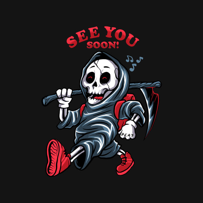Death Will See You Soon-none zippered laptop sleeve-spoilerinc